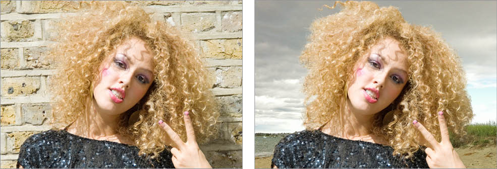 Photoshop Tutorial Using Hair Brushes To Paint Hair Masks Noble